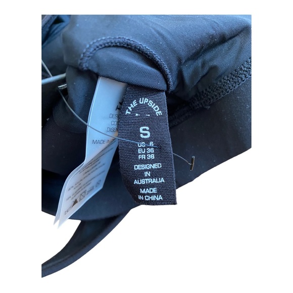 NWT THE UPSIDE Lisa Bra Black Size S Sports bra - Picture 9 of 11